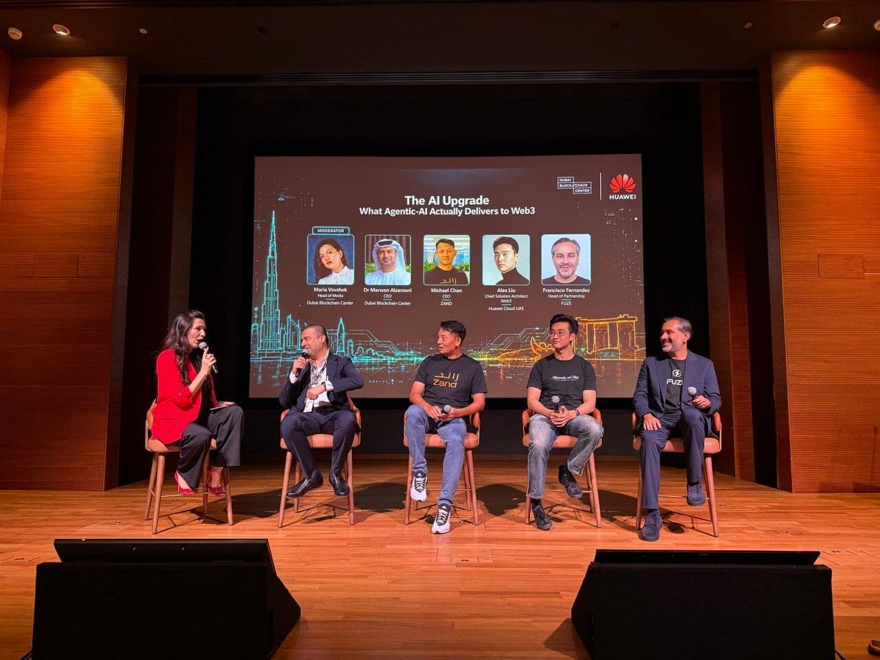 Panel discussion at the Dubai AI & Web3 Sovereign Conclave in Singapore